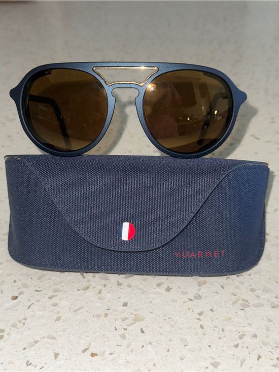 Vuarnet Other - Vuarnet Navy Frame Sunglasses with Brown Lenses